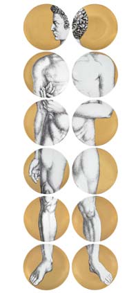 Fornasetti - Adam gold